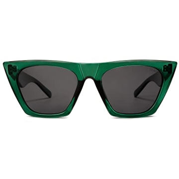 SOJOS Trendy Oversized Cateye Polarized Sunglasses for Women