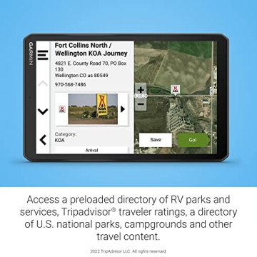 Garmin RV 895 GPS Navigator for Safe RV Travel