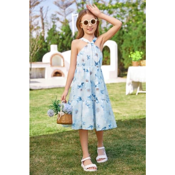 GRACE KARIN Off Shoulder Kids Dress for Spring Summer