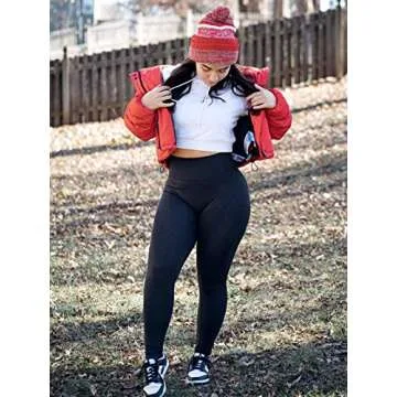 CFR High Waist Yoga Pants for Active Women in Black M