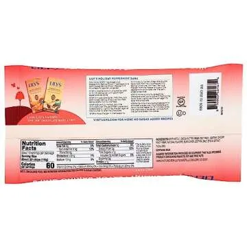 LILYS CHOCOLATE Peppermint Flavor Baking Chips, 9 OZ