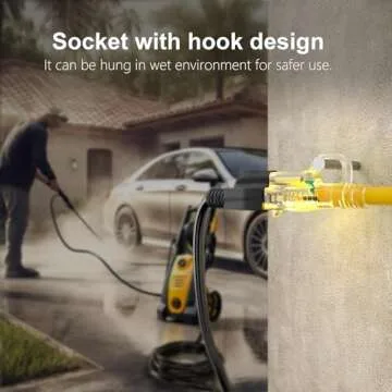 Heavy Duty 50ft Outdoor Extension Cord – 12/3 Gauge