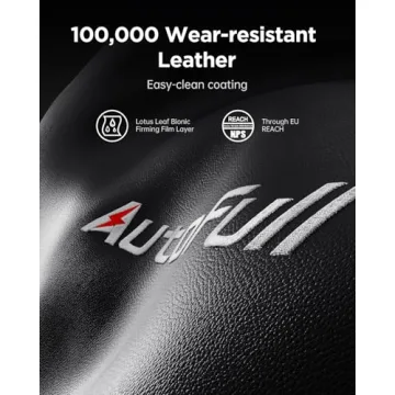 AutoFull Gaming Chair with Ergonomic Lumbar Support