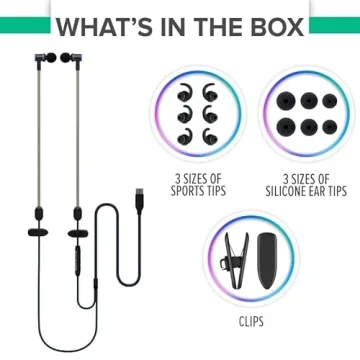 DefenderShield Air Tube Stereo Earbuds for Sound Safety and Quality