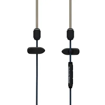 DefenderShield Air Tube Stereo Earbuds for Sound Safety and Quality