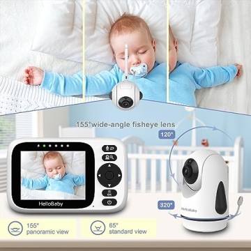 HelloBaby Baby Monitor with Infrared Night Vision
