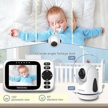 HelloBaby Baby Monitor with Infrared Night Vision