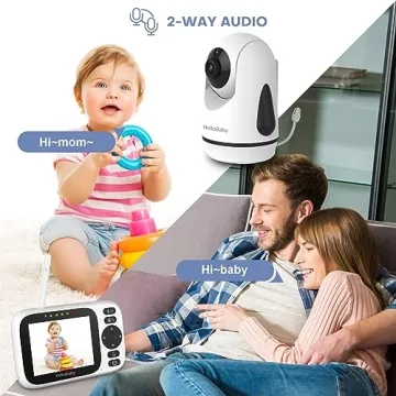 HelloBaby Baby Monitor with Infrared Night Vision