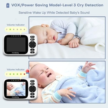 HelloBaby Baby Monitor with Infrared Night Vision