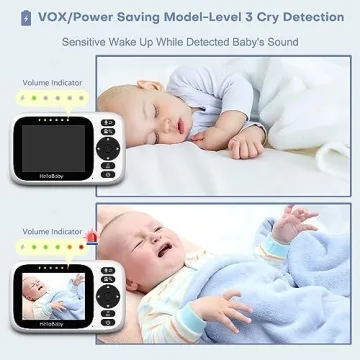 HelloBaby Baby Monitor with Infrared Night Vision