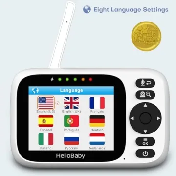 HelloBaby Baby Monitor with Infrared Night Vision