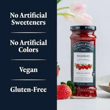 St. Dalfour Strawberry Fruit Spread - All Natural 10oz