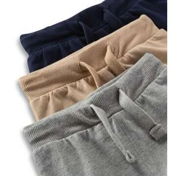 Burt's Bees Baby Knit Pants - Organic Cotton Joggers 0-3M