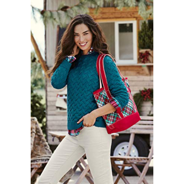 Lands' End Women's Drifter Cotton Crew Neck Sweater Ivory