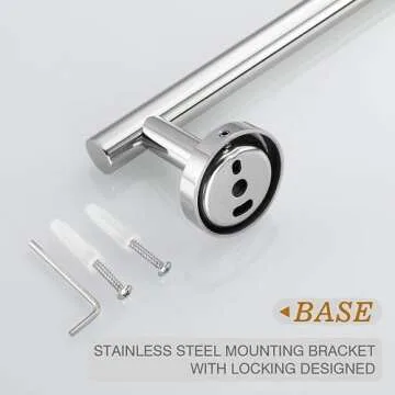 USHOWER Stylish Bathroom Accessories Set for Modern Homes