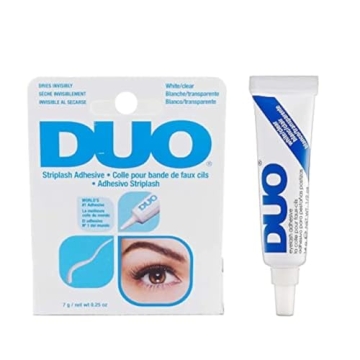 DUO Strip Lash Adhesive, Clear/White - Strong Hold, Waterproof Lash Glue for False Lashes and Lash C...