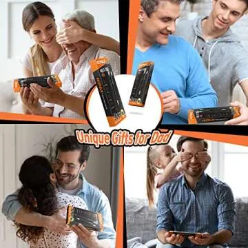 Fathers Day Men Gifts, 9 in 1 Multitool Pen Set Gifts for Men, Fathers Day Dad Gifts from Daughter W...