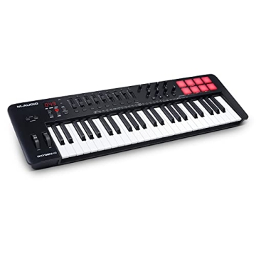 M-Audio Oxygen 49 MKV MIDI Controller: 49 Keys, Beat Pads & Software Suite Included