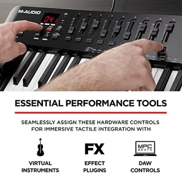 M-Audio Oxygen 49 – Versatile MIDI Keyboard Controller