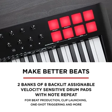 M-Audio Oxygen 49 – Versatile MIDI Keyboard Controller