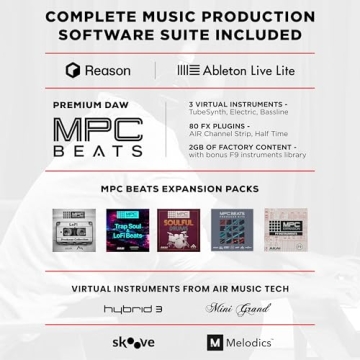 M-Audio Oxygen 49 – Versatile MIDI Keyboard Controller