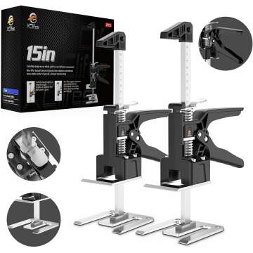 Heavy-Duty 15-Inch Construction Jack | 550 lbs Load Capacity for Reliable Support