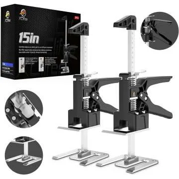 15-Inch Heavy-Duty Construction Jack with 550 lbs Support