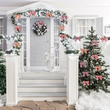 Elegant 24 Pcs Pink Velvet Bows for All Occasions