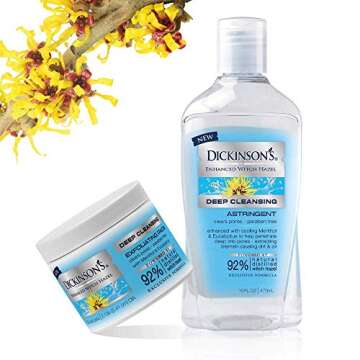 Dickinson's Witch Hazel Exfoliating Pads, 60 Count