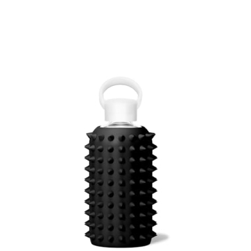bkr Little Spiked 16oz Reusable Glass Water Bottle