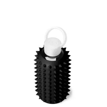 bkr Little Spiked 16oz Reusable Glass Water Bottle