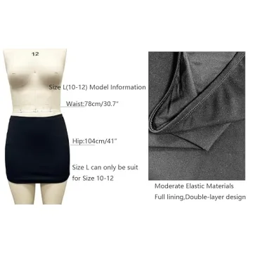 Stunning Wrotorea Women's Black Mini Skirt for All Occasions