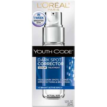 L’Oréal Paris Dark Spot Corrector Face Serum for Even Skin Tone by L’Oreal Paris, Youth Code An...