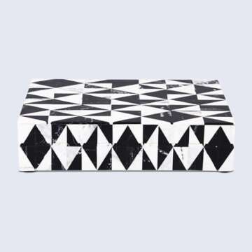 Handmade Harlequin Decorative Jewelry Box Organizer