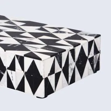 Handmade Harlequin Decorative Jewelry Box Organizer