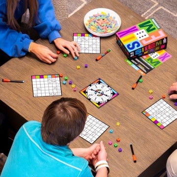 Hootenanny Games SIXEM Dice Game for Fast-Paced Fun