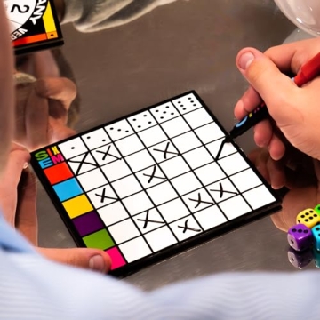 Hootenanny Games SIXEM Dice Game for Fast-Paced Fun