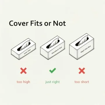 Stylish OLETHA Rectangle Tissue Box Cover for Home Decor