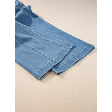 Sidefeel Women's Stretchy Baggy High Waisted Jeans