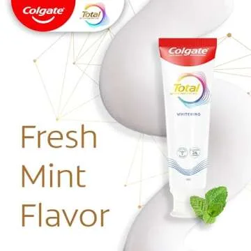 Colgate Total Whitening Toothpaste, 5.1 oz Mint Flavor