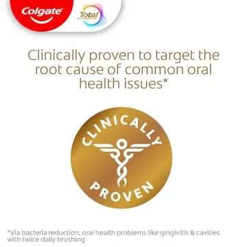 Colgate Total Whitening Toothpaste, 5.1 oz Mint Flavor