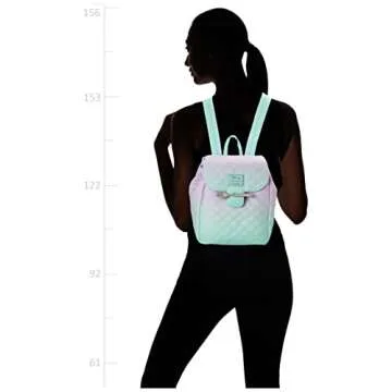 Loungefly Disney Little Mermaid Ombre Scales Womens Double Strap Shoulder Bag Purse