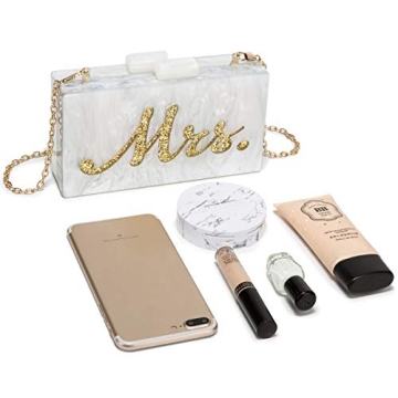 Stylish MRS Clutch Purse for Wedding Parties & Events