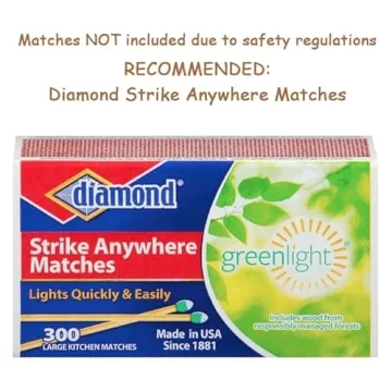 Amarcado Match Holders Set for Decorative Home Style