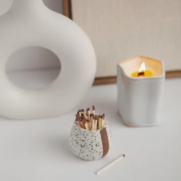 Amarcado Match Holders Set for Decorative Home Style