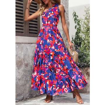 Floral Maxi Dress for Women - Summer Boho Style