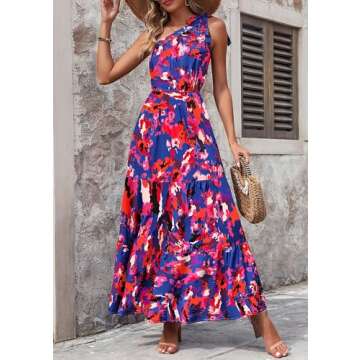 Floral Maxi Dress for Women - Summer Boho Style
