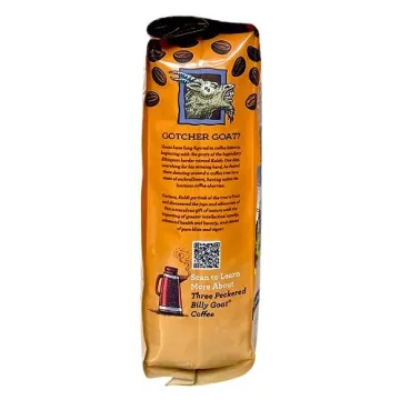 Raven's Brew Organic Three Peckered Billy Goat Dark Roast Coffee