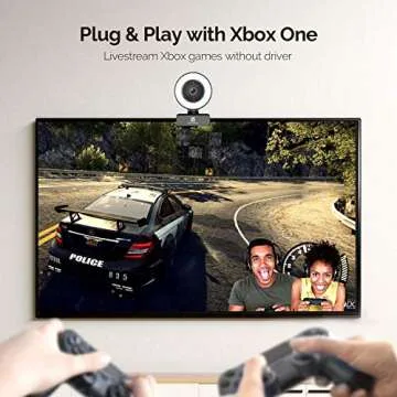 VITADE 960AF Full HD Webcam with Adjustable Ring Light