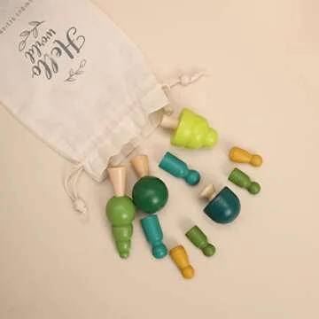 Wooden Tree Balance Stacking Toy for Home Decor